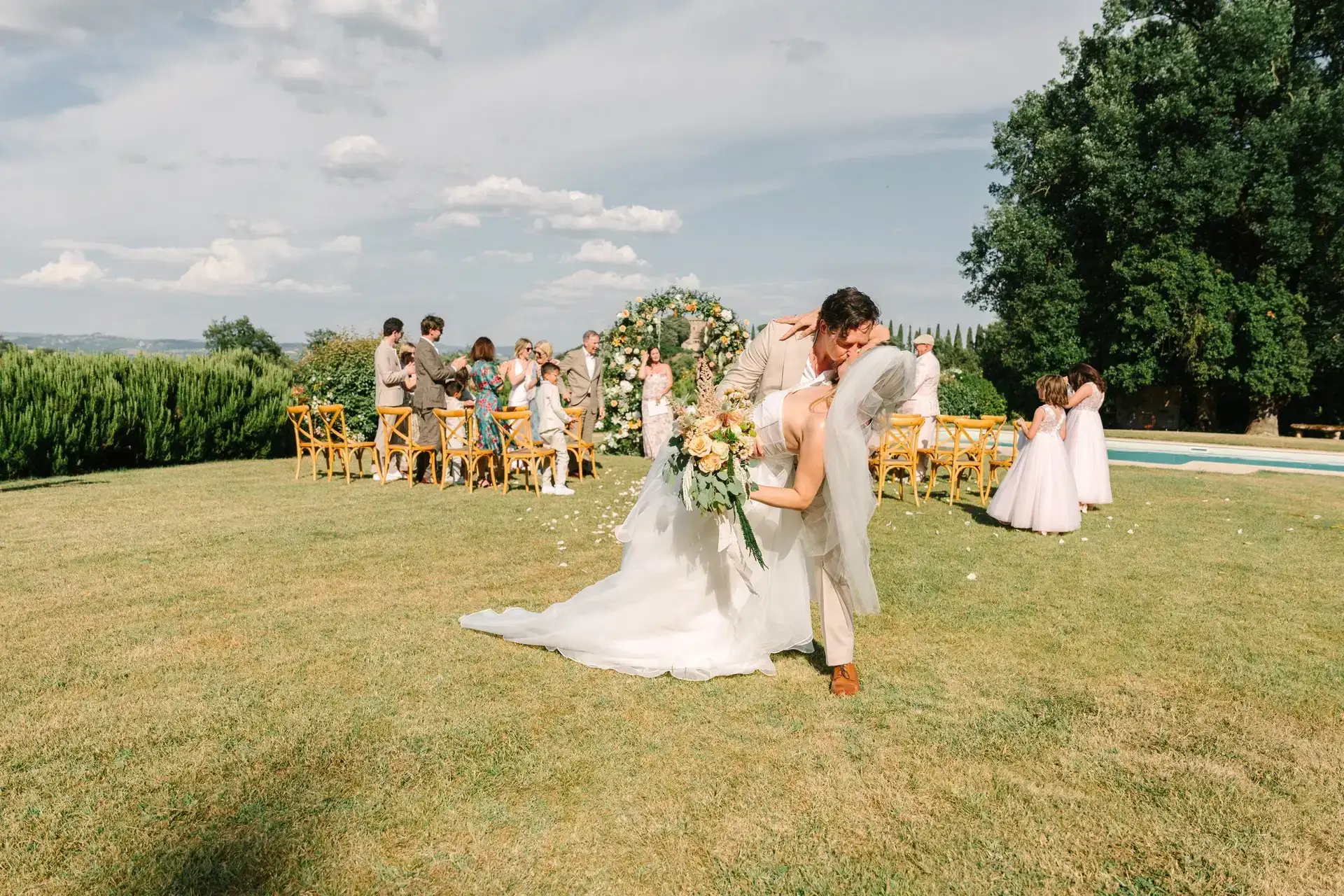 Kristen & Jonathan, wedding in Tuscany