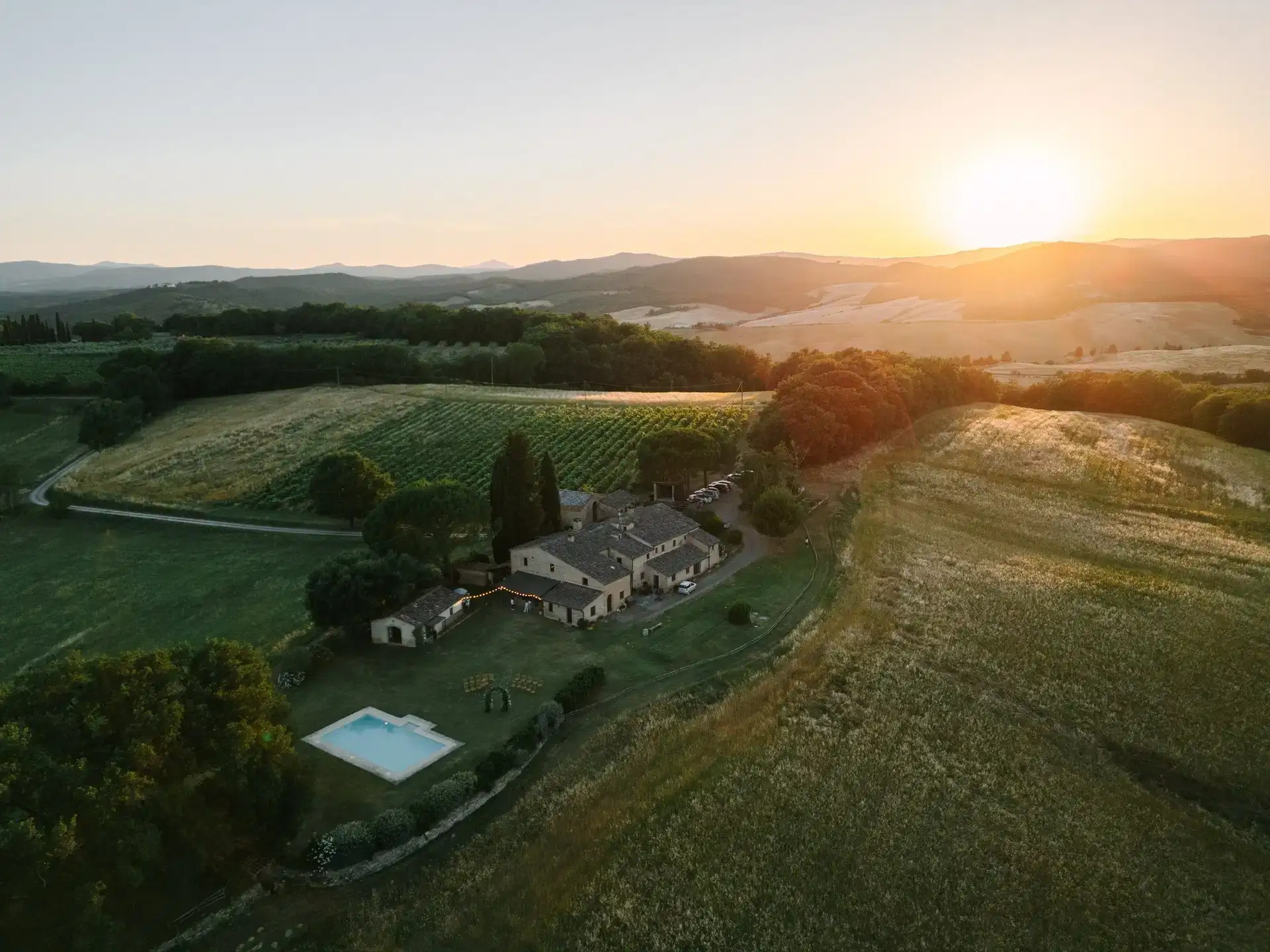 Kristen & Jonathan, wedding in Tuscany