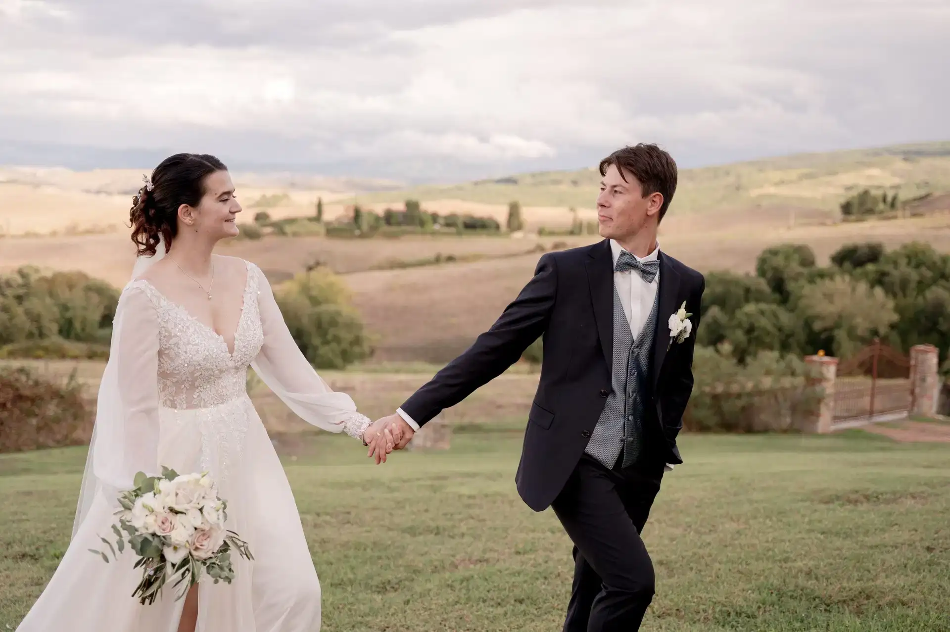 Lilly & Christian, wedding in Tuscany