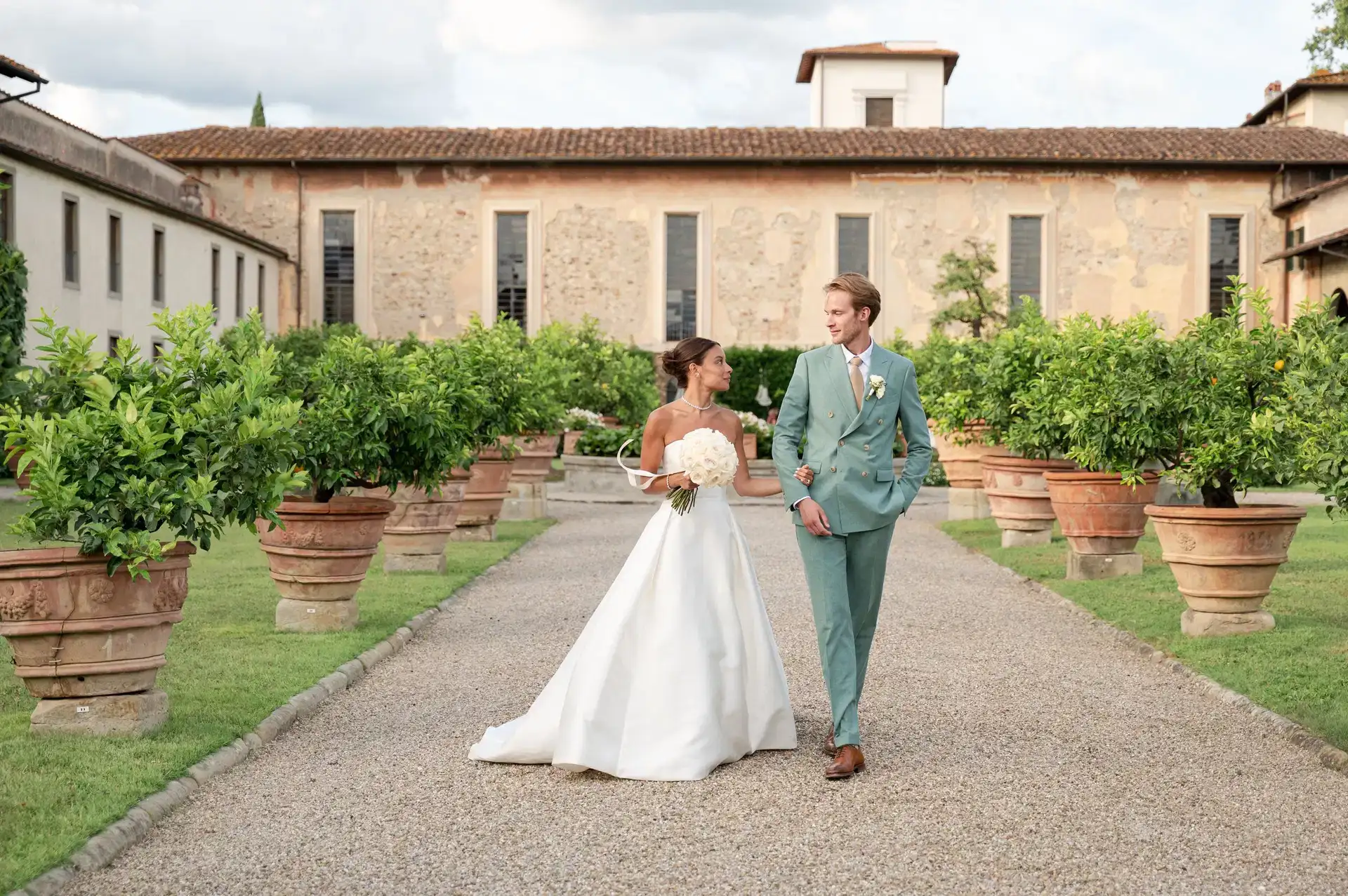 Costance & Guillaume, wedding in Tuscany
