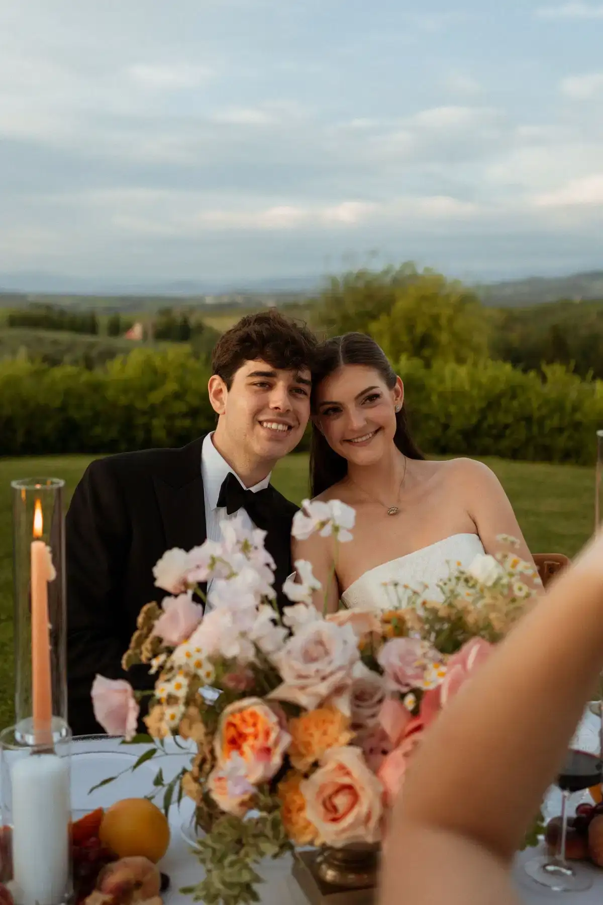 Cameron & Nicholas, wedding in Tuscany
