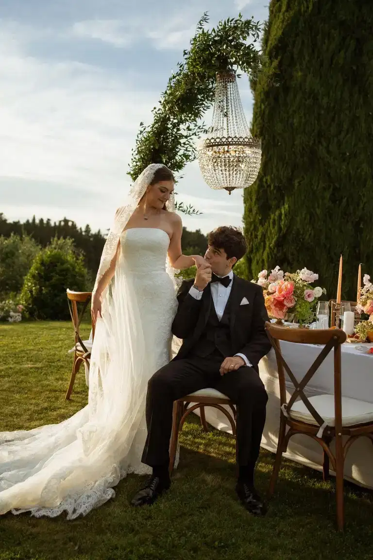 Cameron & Nicholas, wedding in Tuscany