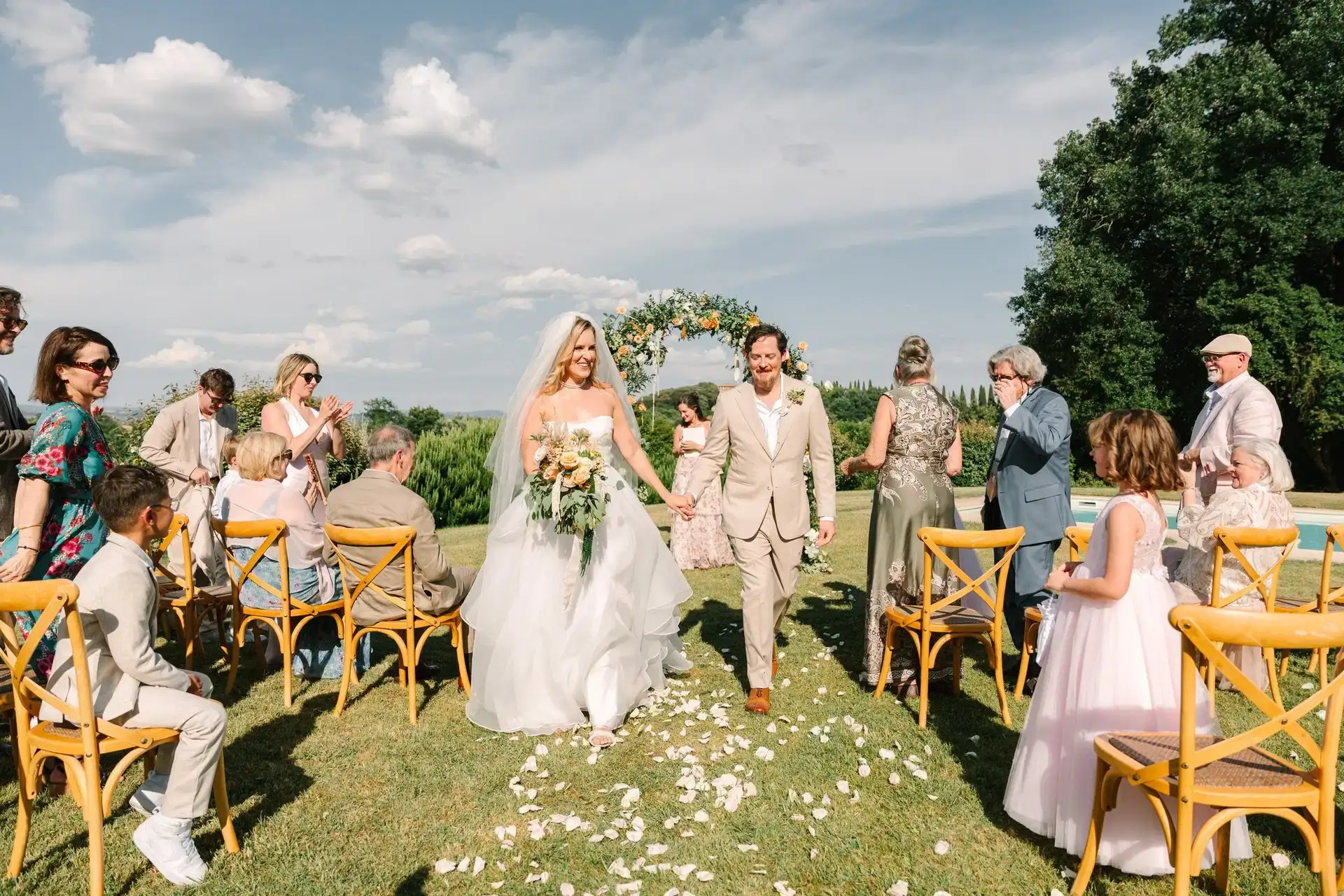 Kristen & Jonathan, wedding in Tuscany