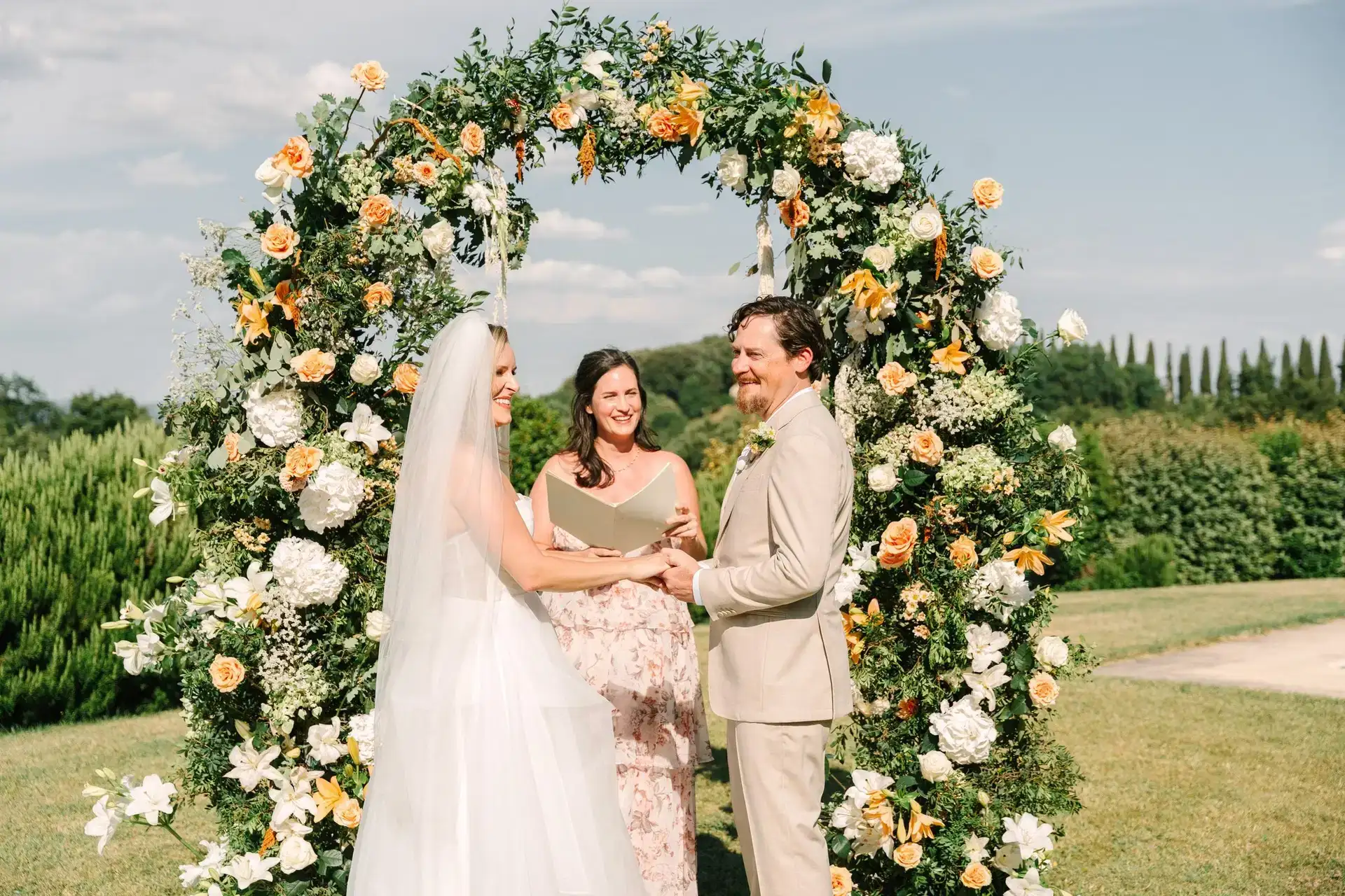 Kristen & Jonathan, wedding in Tuscany