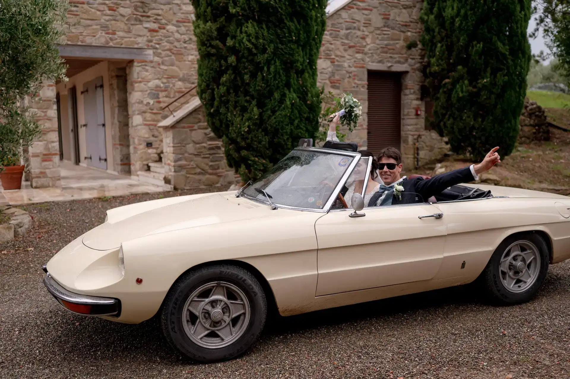 Lilly & Christian, wedding in Tuscany