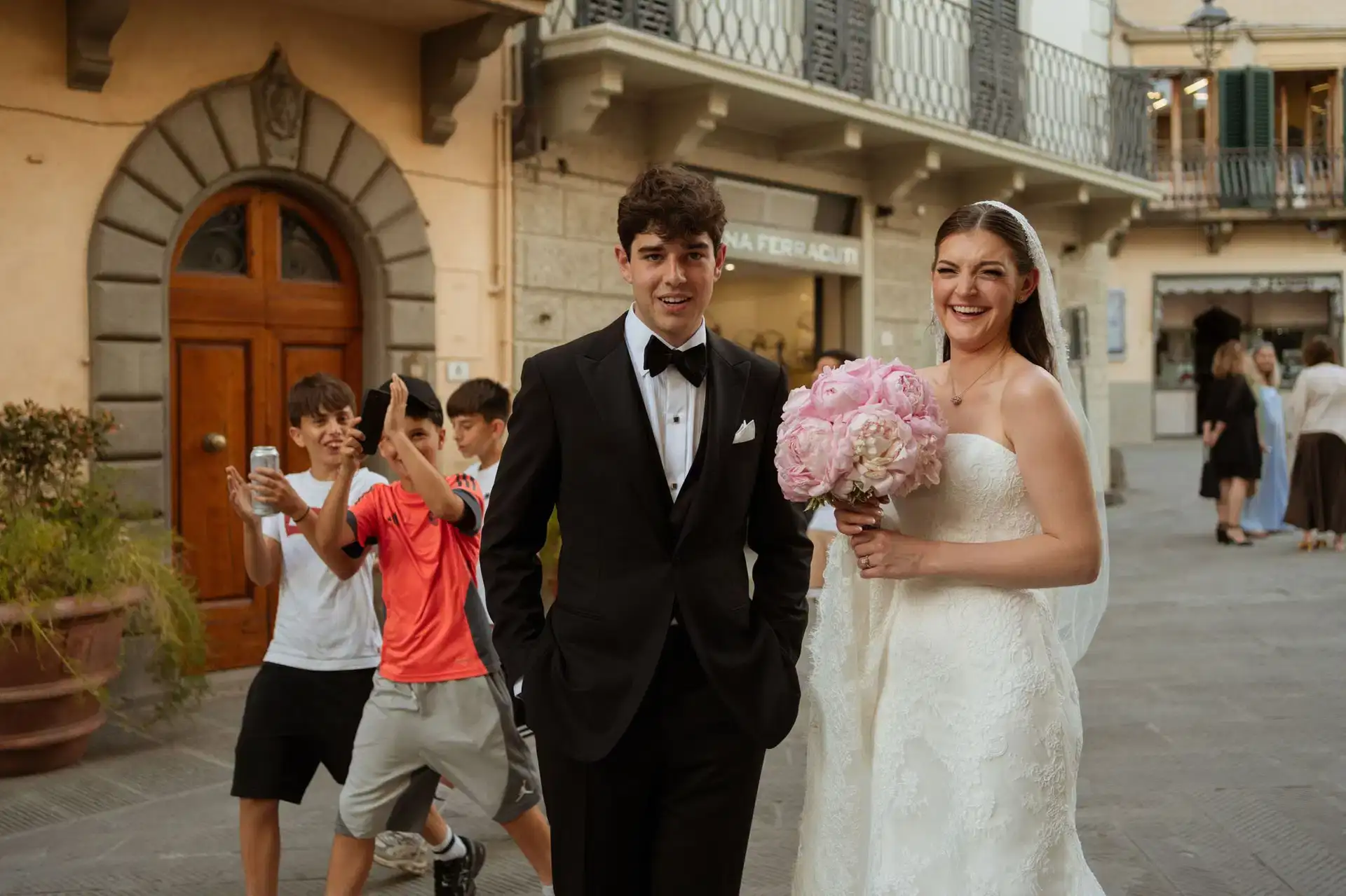 Cameron & Nicholas, wedding in Tuscany