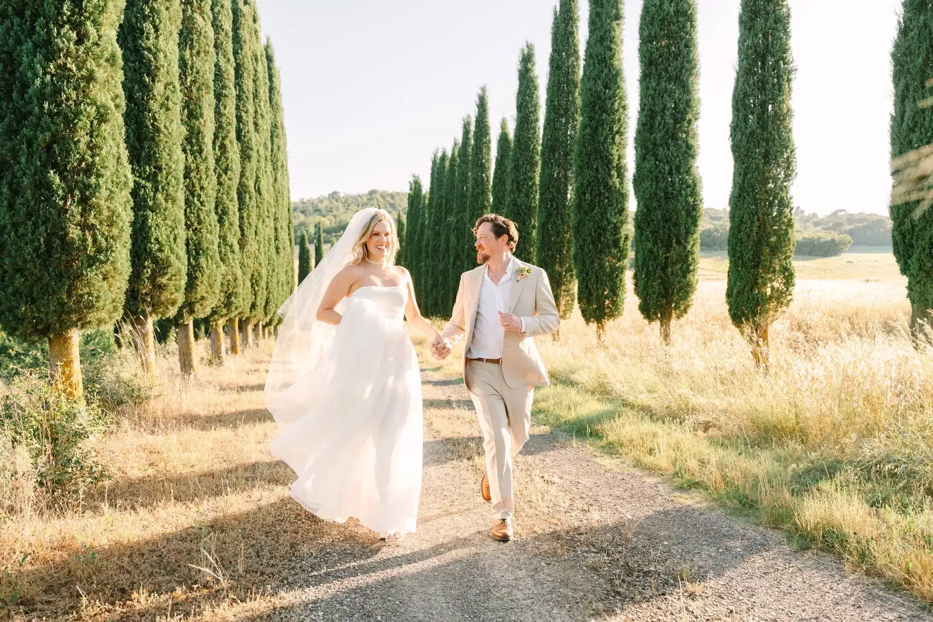 Kristen & Jonathan, wedding in Tuscany