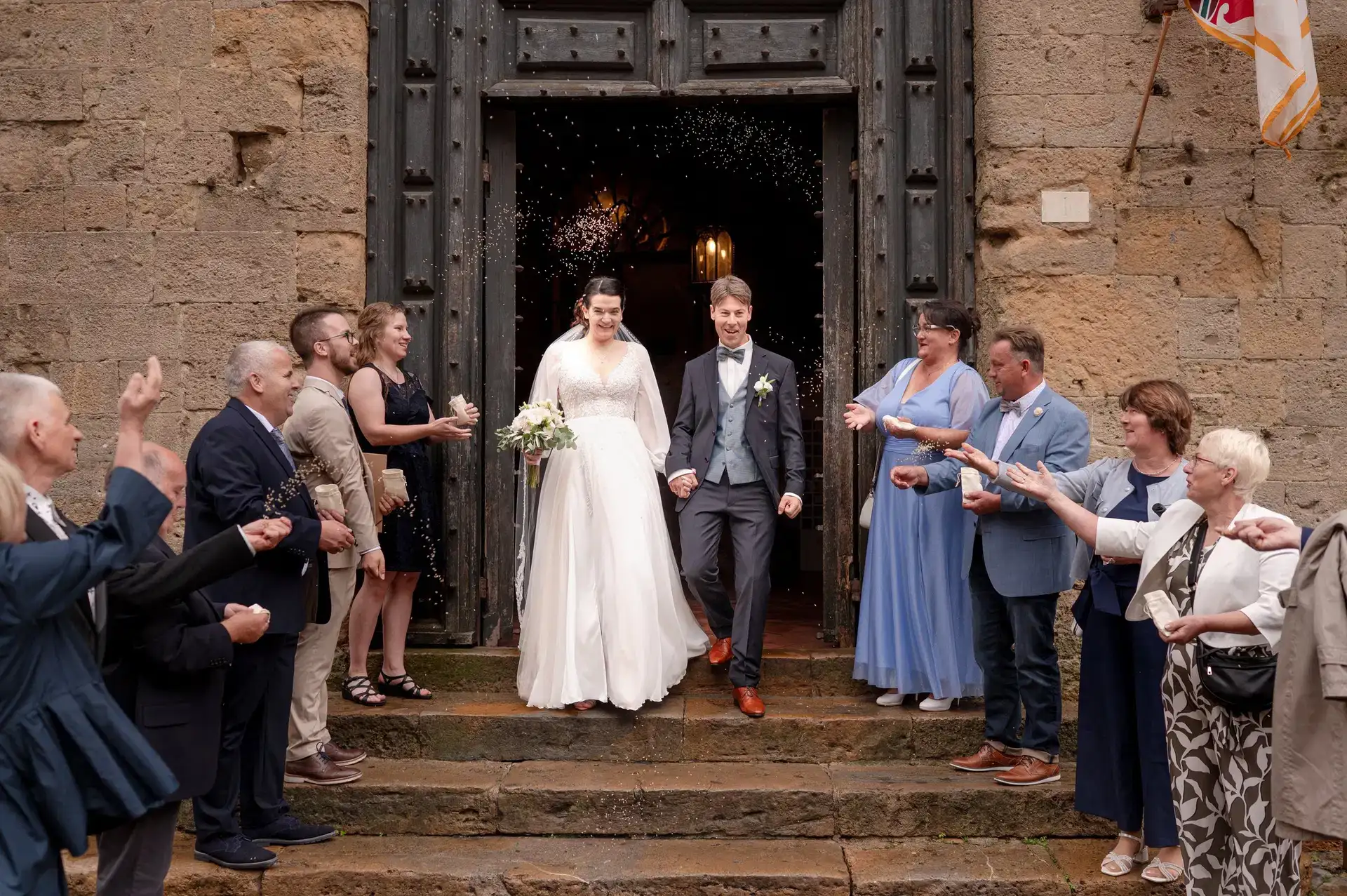 Lilly & Christian, wedding in Tuscany