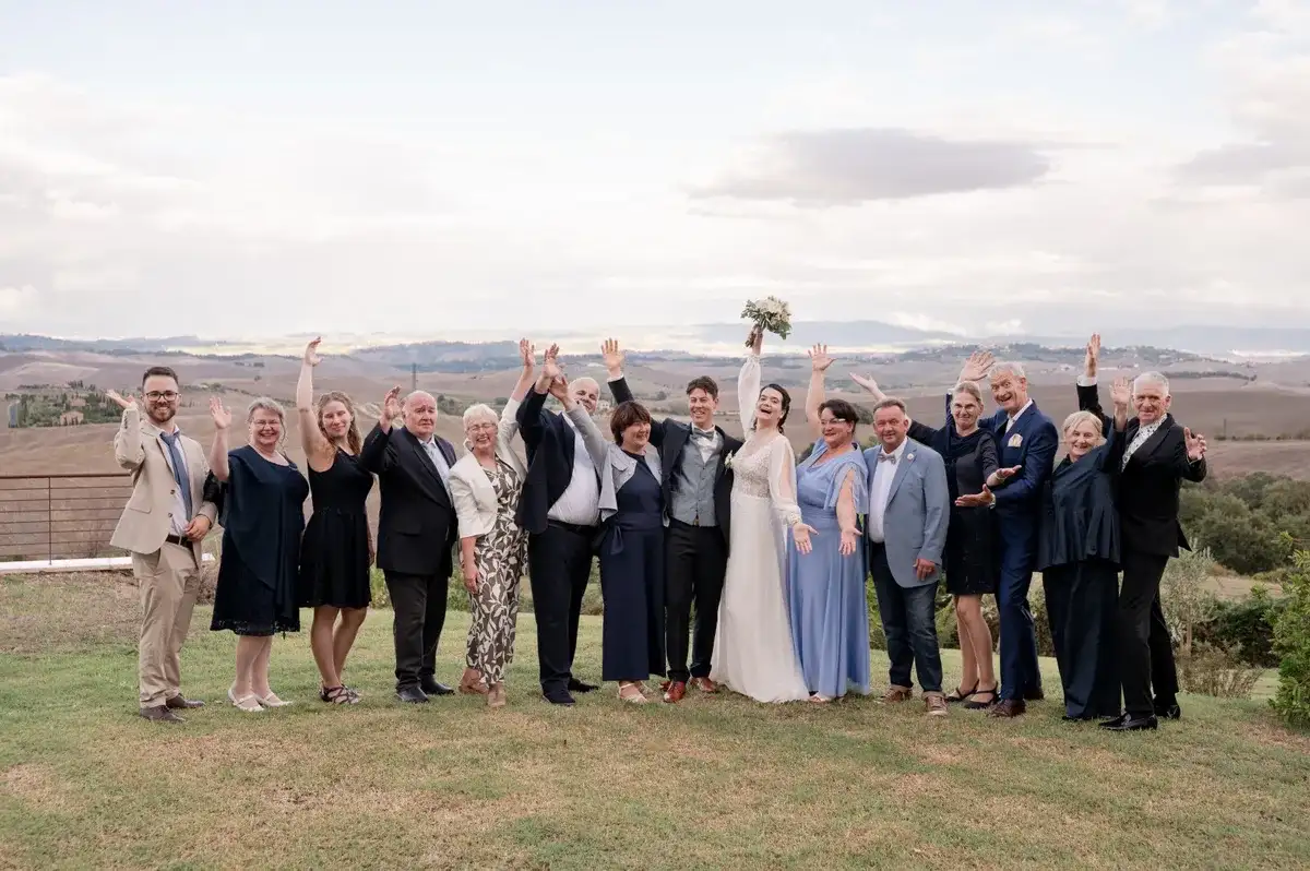 Lilly & Christian, matrimonio in Toscana
