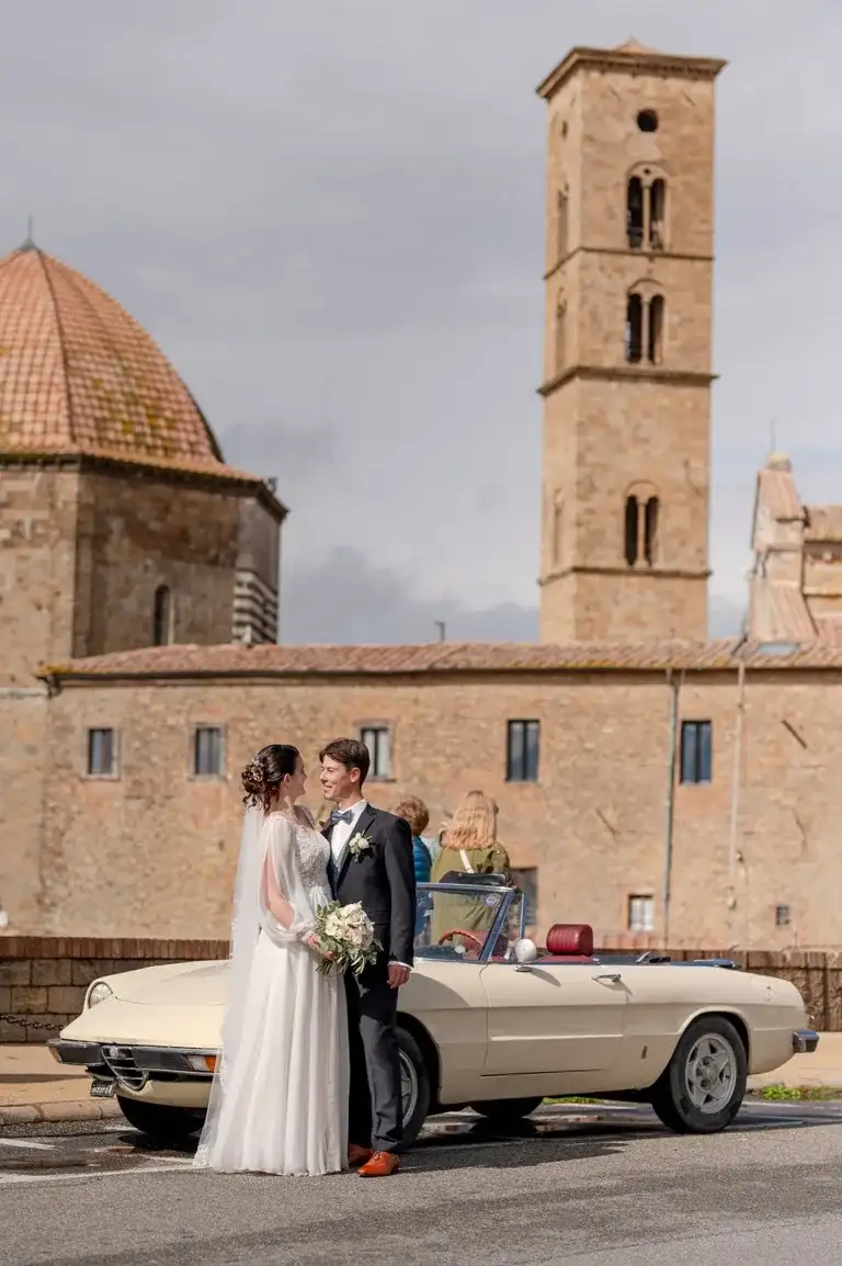 Lilly & Christian, matrimonio in Toscana