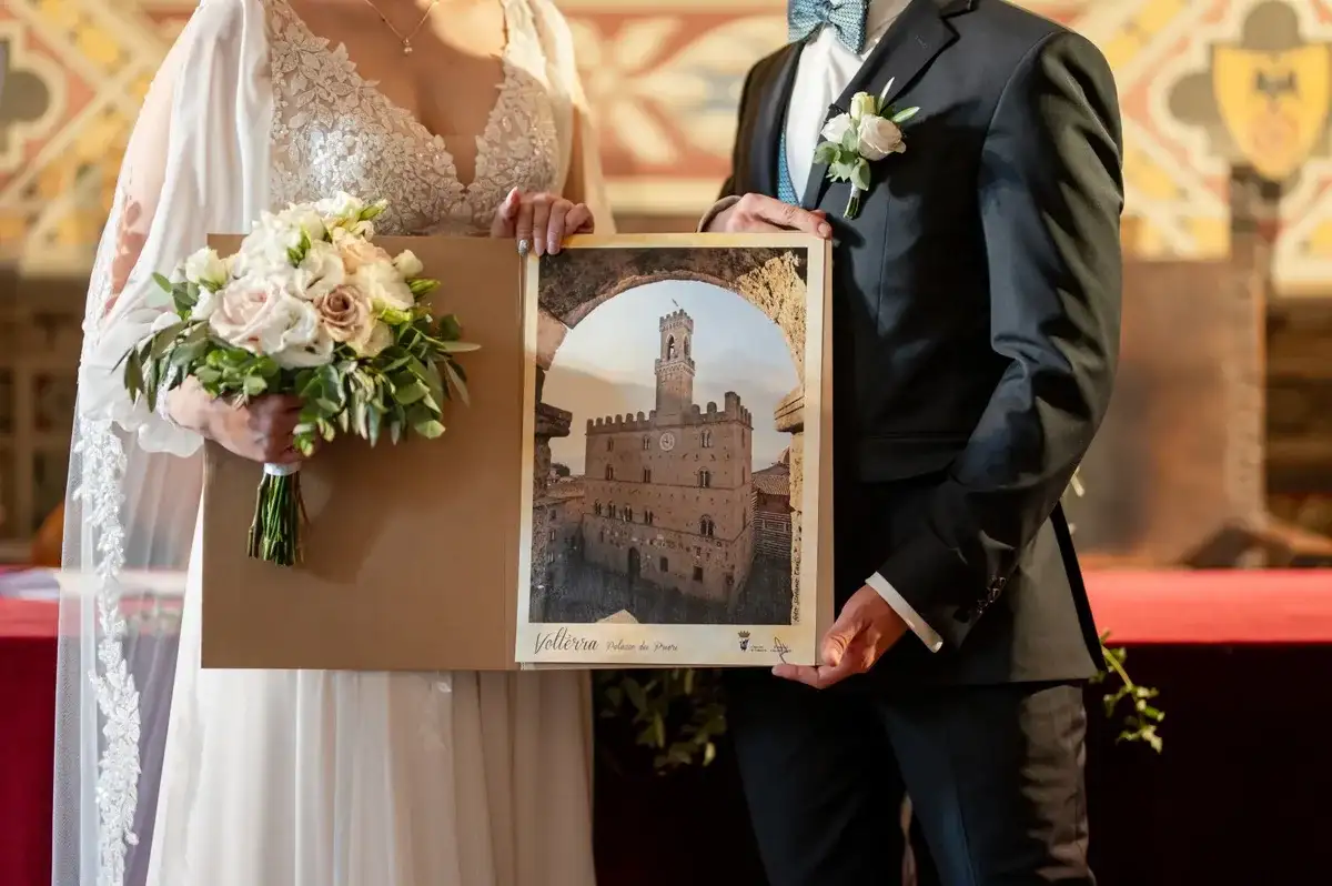 Lilly & Christian, matrimonio in Toscana