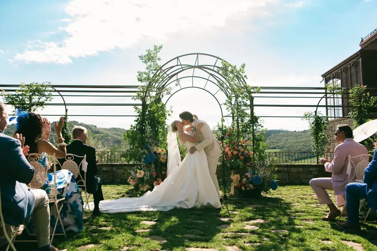 Briana & Christiaan, matrimonio in Toscana