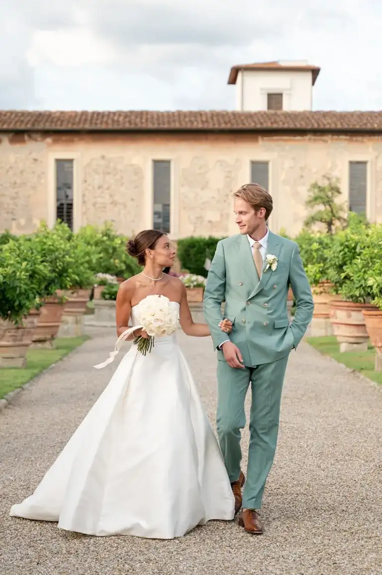 costance & guillaume, matrimonio in Toscana