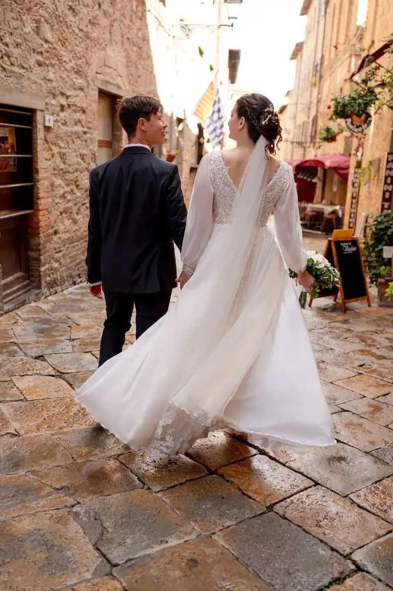 Lilly & Christian, matrimonio in Toscana