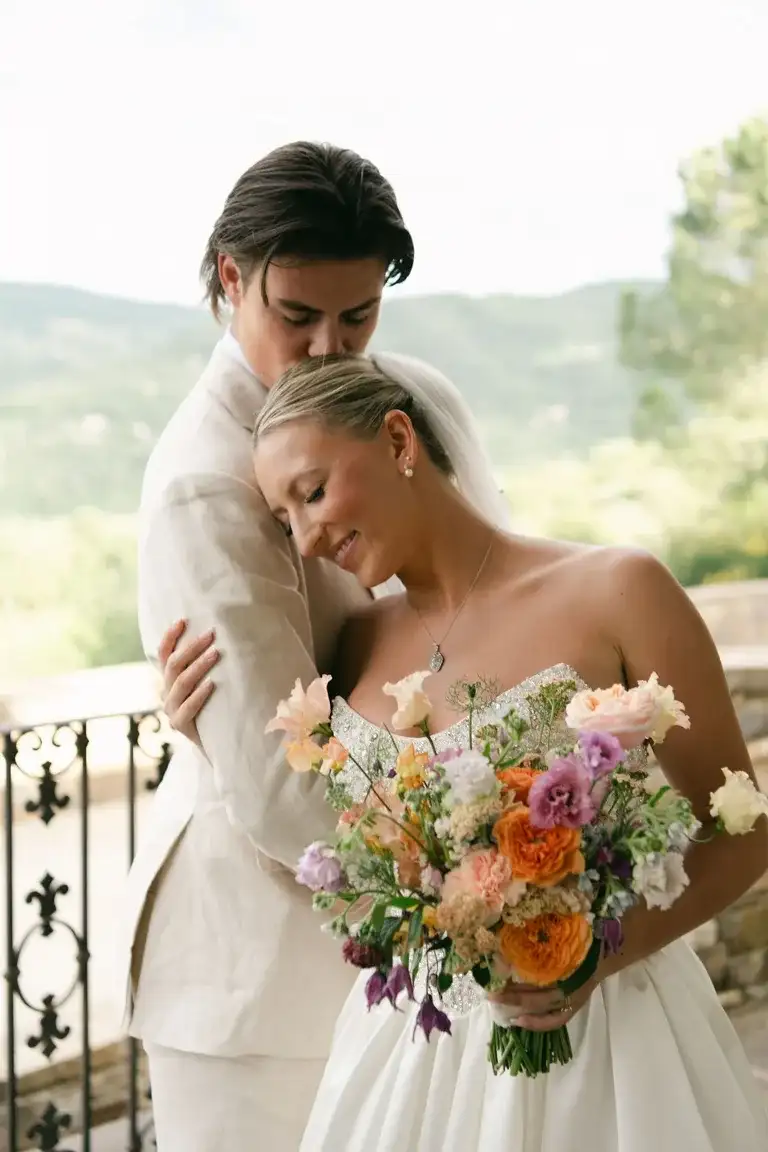 Briana & Christiaan, matrimonio in Toscana