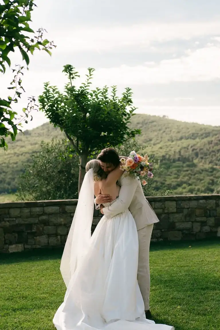 Briana & Christiaan, matrimonio in Toscana