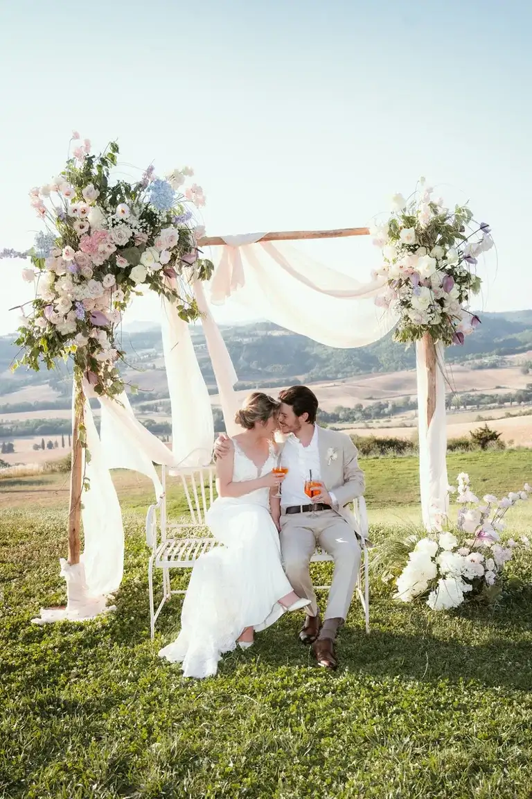 Mattia & Andreea, matrimonio in Toscana