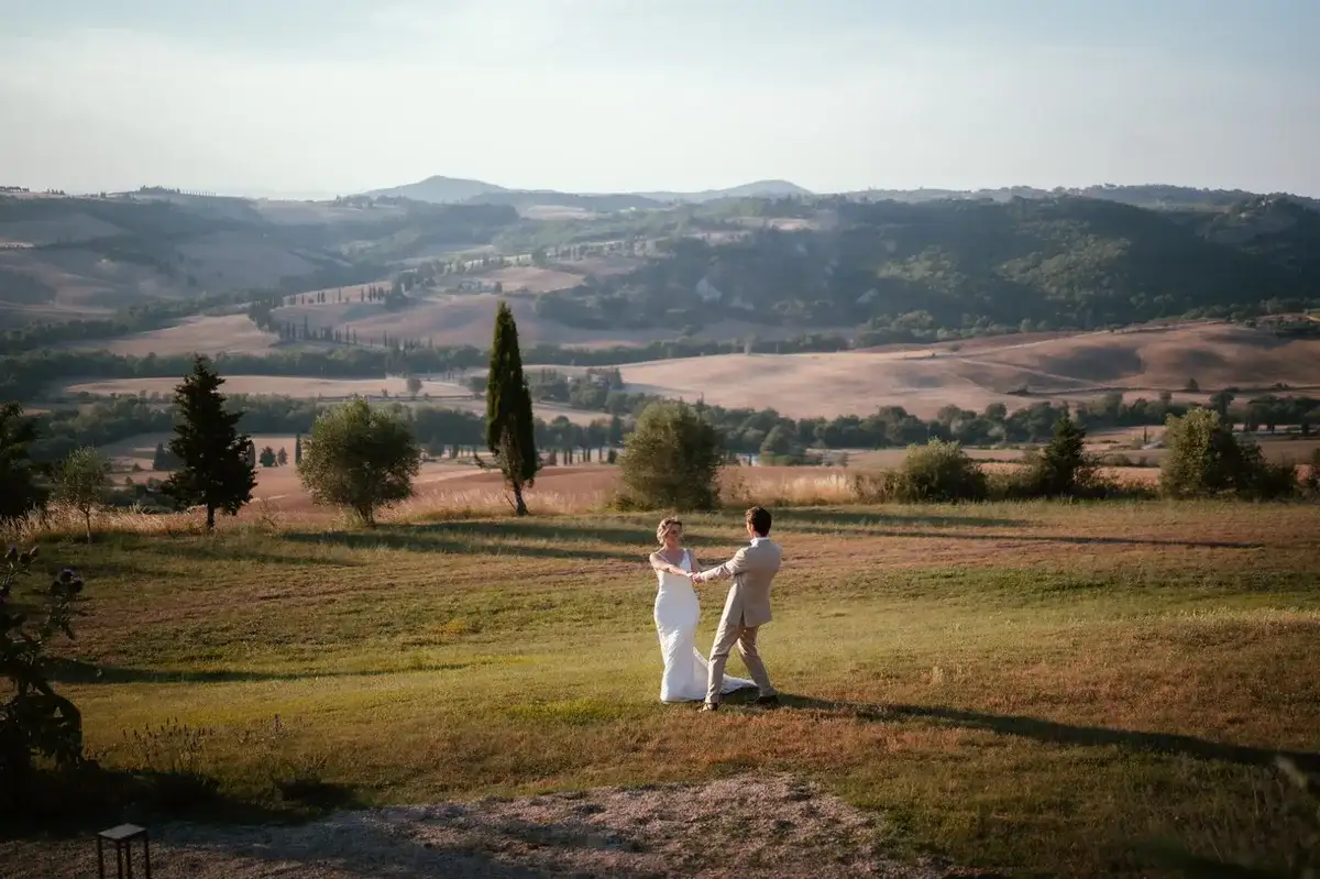 Mattia & Andreea, matrimonio in Toscana