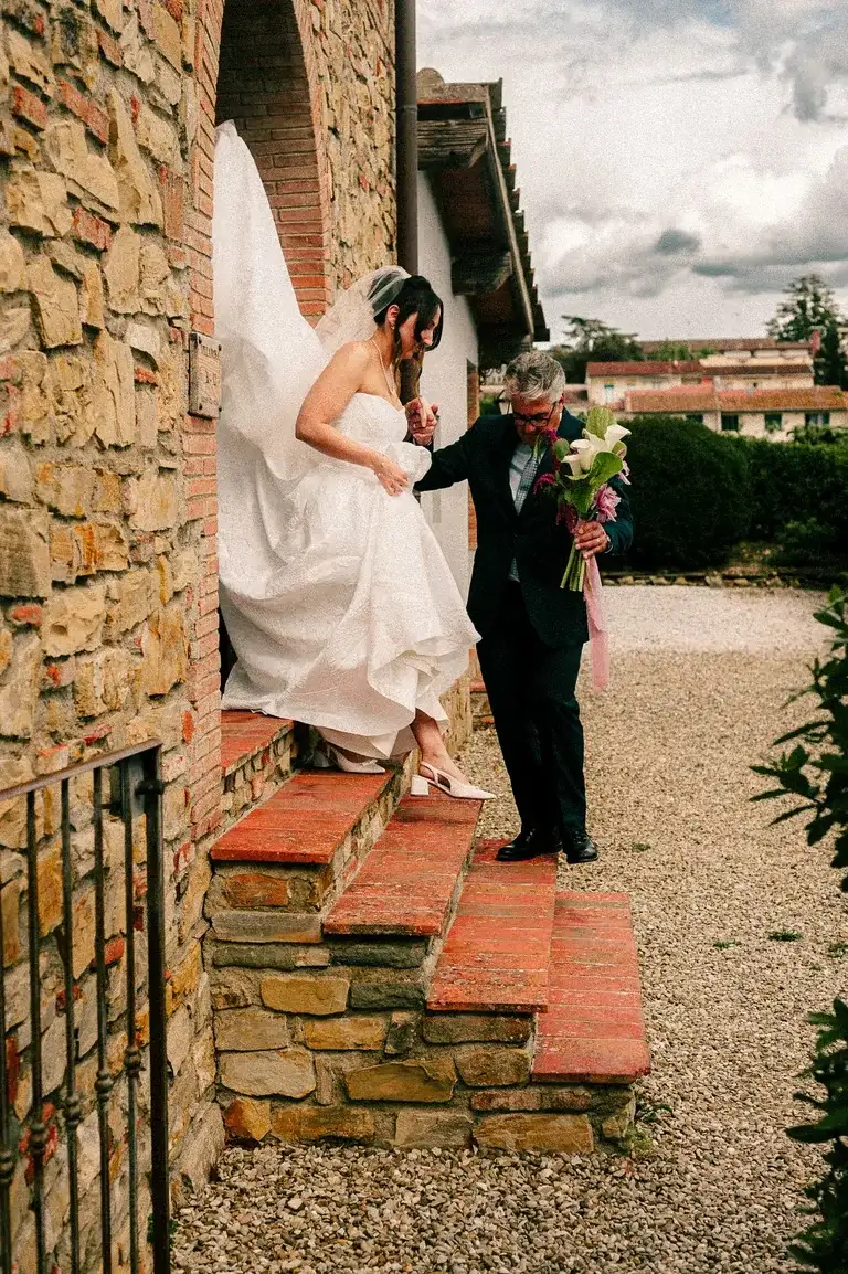 Allisa & Paul, matrimonio in Toscana