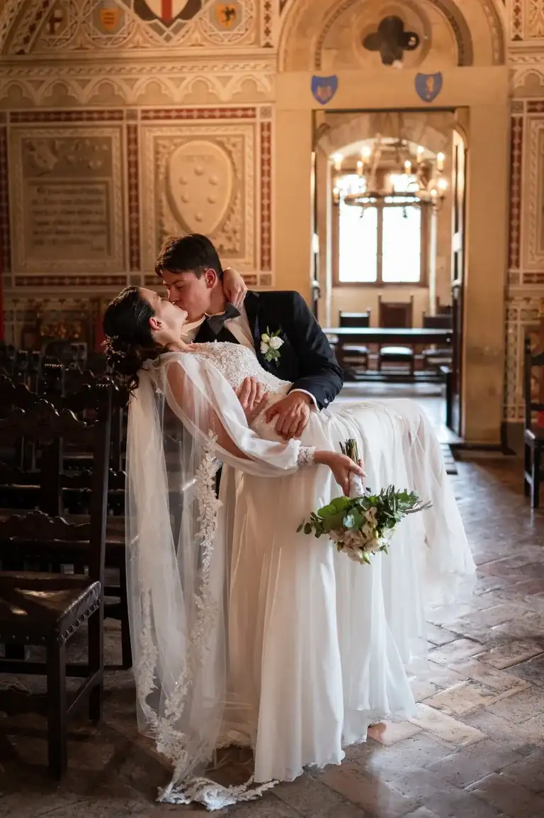 Lilly & Christian, matrimonio in Toscana